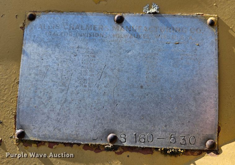 image for item DK1736 Allis Chalmers TS160  conventional scraper