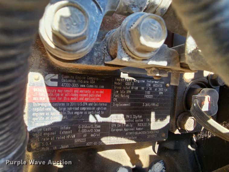 image for item DK1766 2011 JLG 6042  telehandler