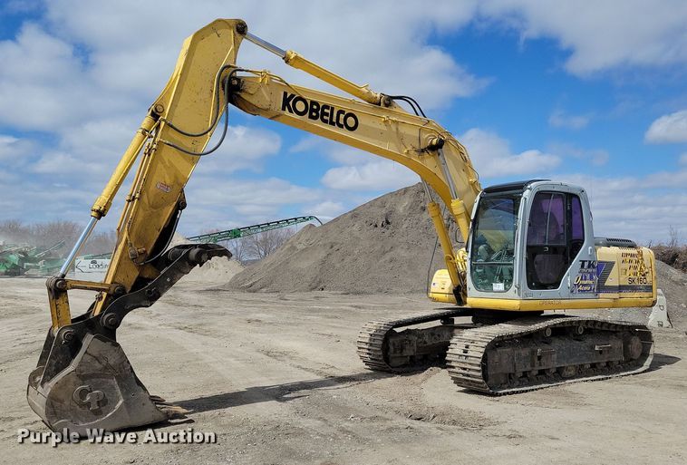 image for item DK5210 Kobelco SK160LC  excavator