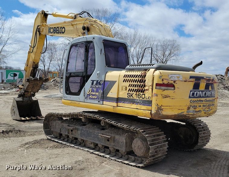 image for item DK5210 Kobelco SK160LC  excavator