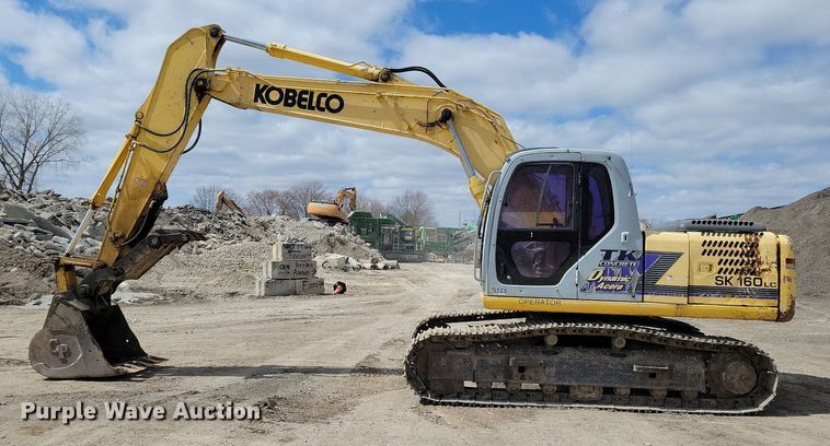 image for item DK5210 Kobelco SK160LC  excavator