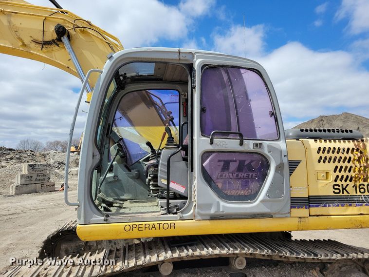 image for item DK5210 Kobelco SK160LC  excavator