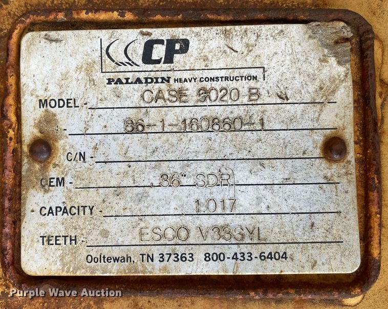 image for item DL7139 1998 Case 9020B  excavator