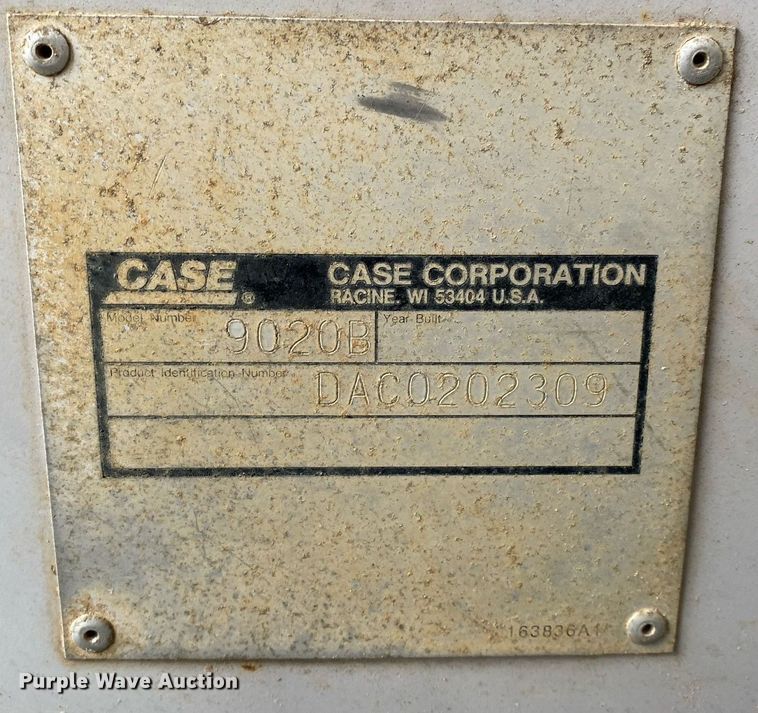 image for item DL7139 1998 Case 9020B  excavator