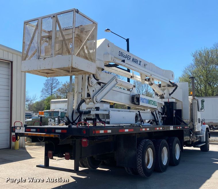 image for item DL7143 1991 White GMC Autocar  bridge inspection truck