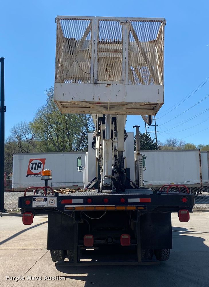 image for item DL7143 1991 White GMC Autocar  bridge inspection truck