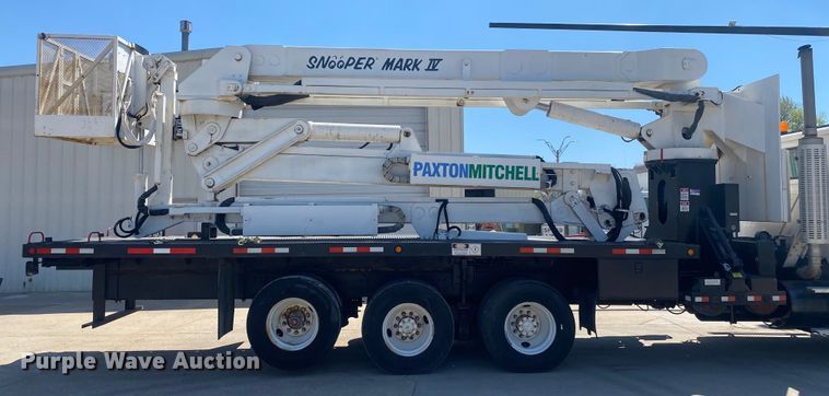 image for item DL7143 1991 White GMC Autocar  bridge inspection truck