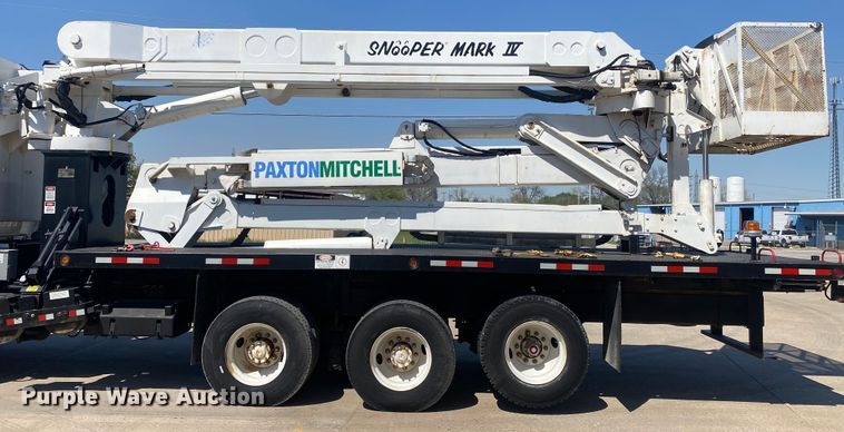 image for item DL7143 1991 White GMC Autocar  bridge inspection truck