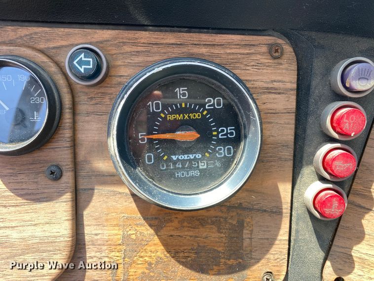 image for item DL7143 1991 White GMC Autocar  bridge inspection truck