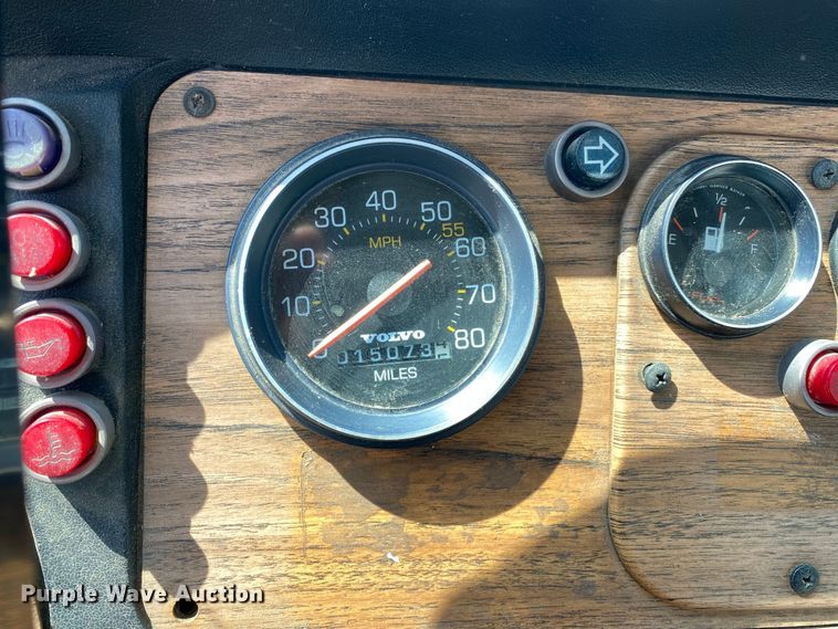 image for item DL7143 1991 White GMC Autocar  bridge inspection truck