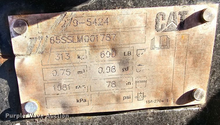 image for item DO4298 2005 Caterpillar 262B  skid steer loader