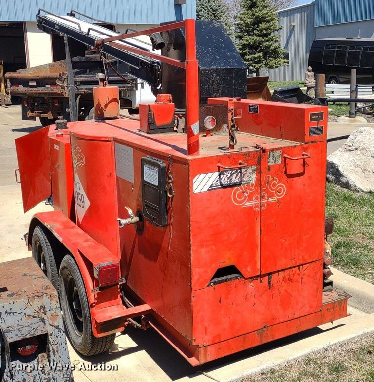 image for item DQ1651 1995 Crafco EZ Pour 200D  melter applicator