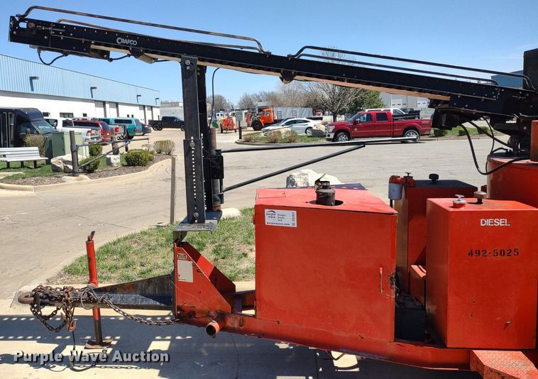 image for item DQ1651 1995 Crafco EZ Pour 200D  melter applicator