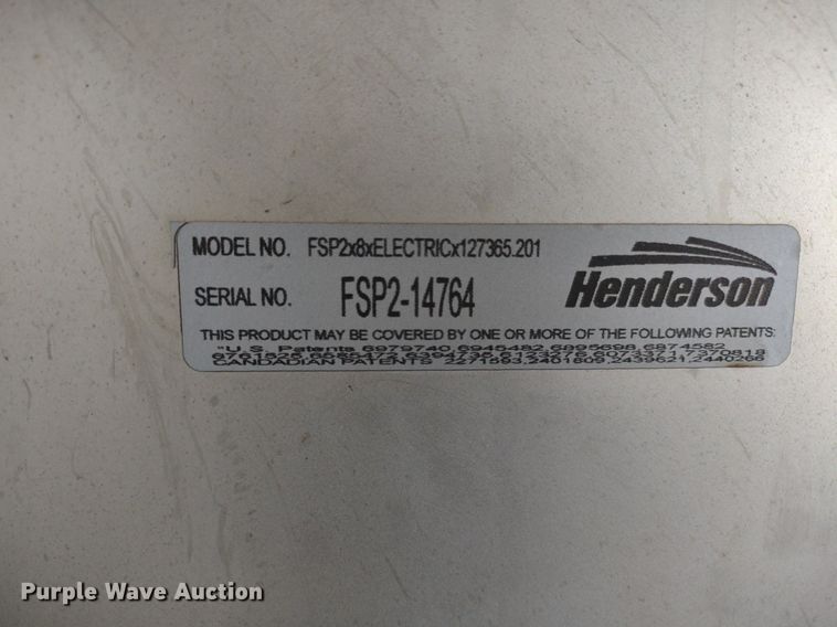 image for item DQ1655 Henderson FSP2x8xELECTRIC  spreader