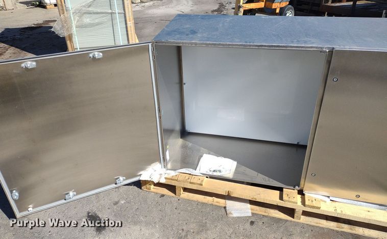 image for item DQ1662 Nvent  stainless steel cabinet