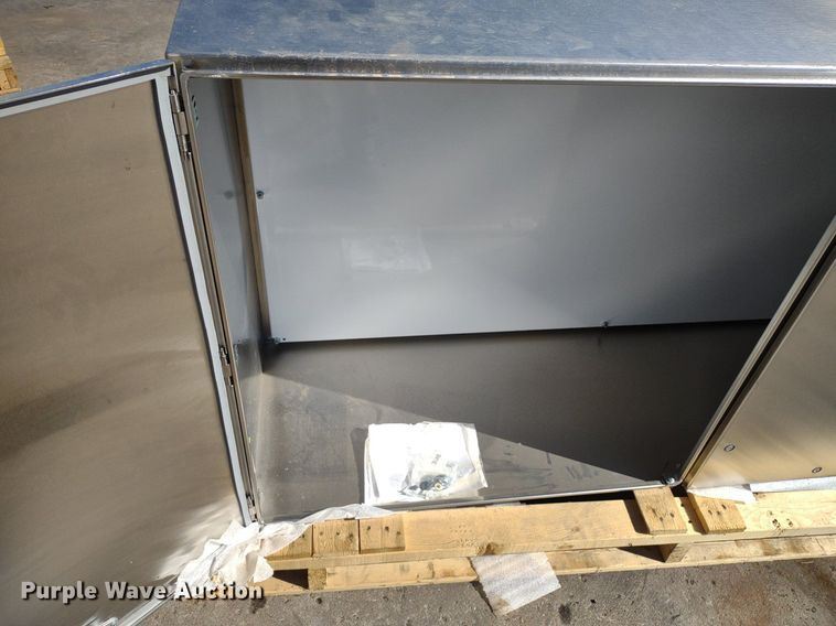 image for item DQ1662 Nvent  stainless steel cabinet