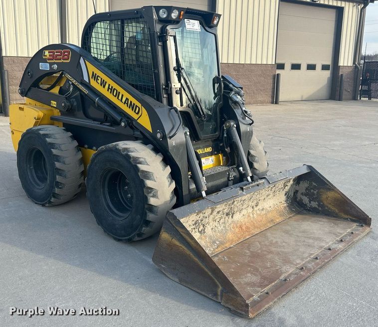 image for item DR4549 2021 New Holland L328  skid steer loader
