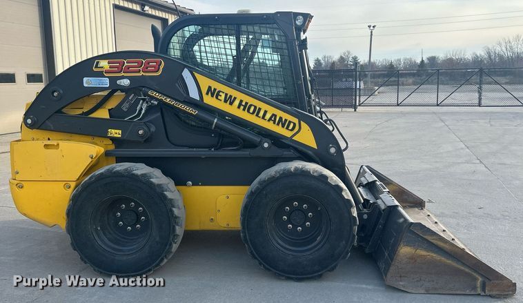 image for item DR4549 2021 New Holland L328  skid steer loader