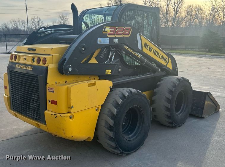 image for item DR4549 2021 New Holland L328  skid steer loader