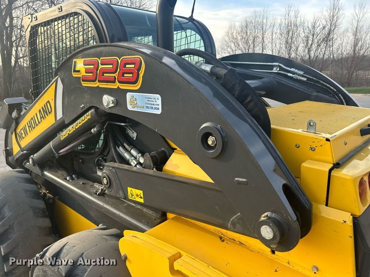 image for item DR4549 2021 New Holland L328  skid steer loader