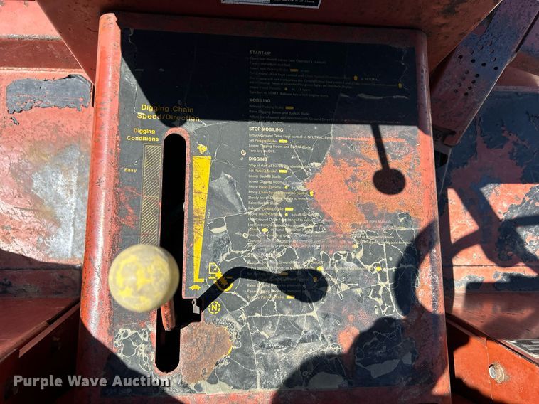 image for item DR4560 1996 Ditch Witch 3500  trencher