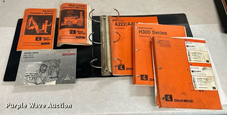 image for item DR4560 1996 Ditch Witch 3500  trencher