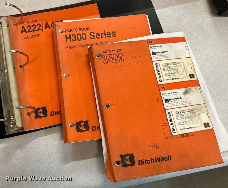 image for item DR4560 1996 Ditch Witch 3500  trencher