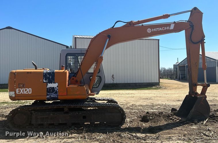 image for item DR4565 1992 Hitachi EX120-2  excavator