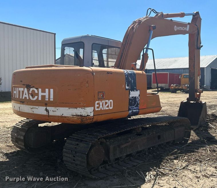 image for item DR4565 1992 Hitachi EX120-2  excavator