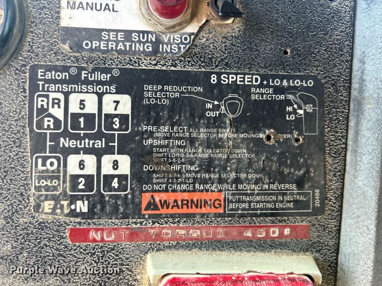 image for item DR4566 1997 Mack RD688S  dump truck