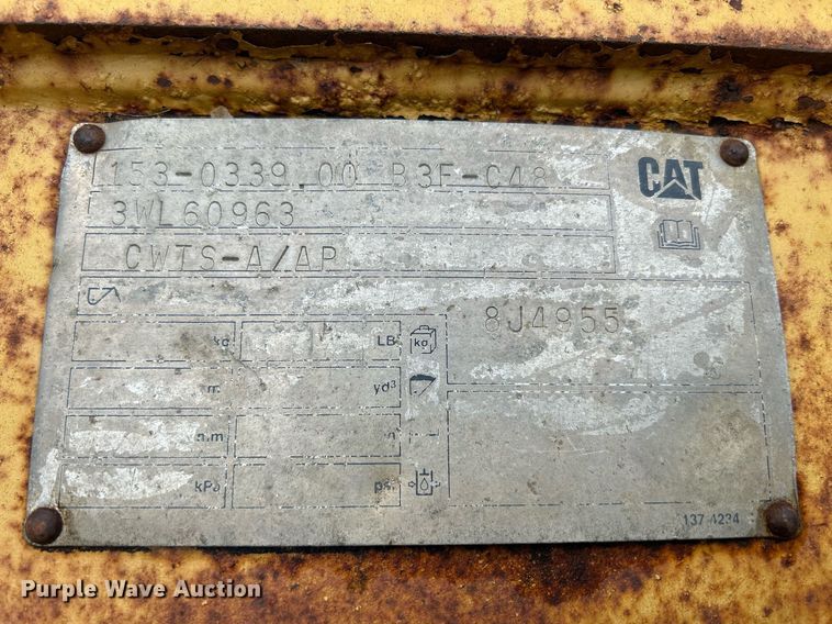 image for item DR4573 Caterpillar  44" W excavator bucket