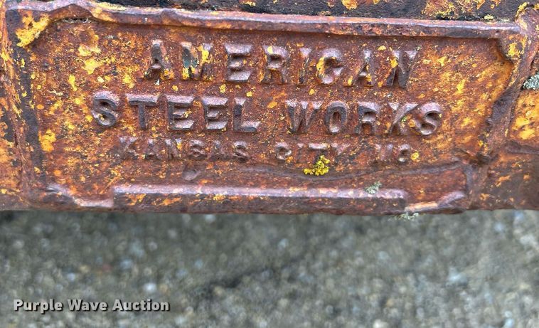 image for item DR4574 American Steel Works  double drum roller