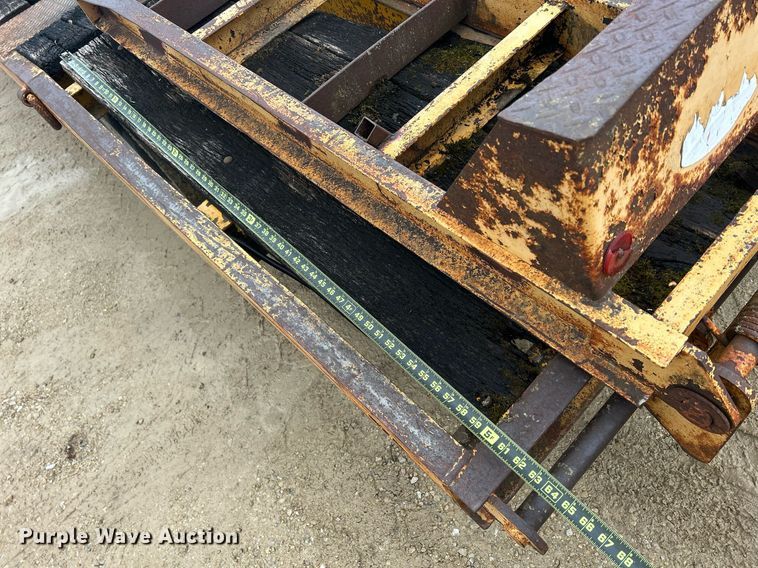 image for item DR4577 1991 Rogers Brothers TAG242215  equipment trailer