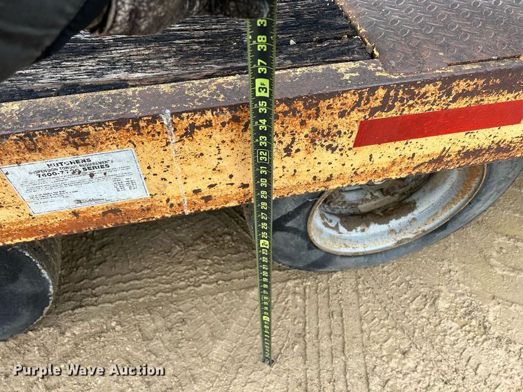 image for item DR4577 1991 Rogers Brothers TAG242215  equipment trailer