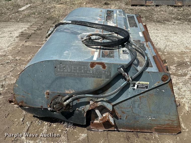 Sweepster 72"W skid steer sweeper in Saint Joseph, MO Item DR5145 for