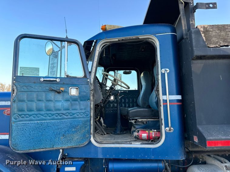 image for item DR5171 1984 Peterbilt 359  dump truck