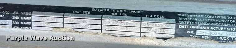 image for item DR5171 1984 Peterbilt 359  dump truck