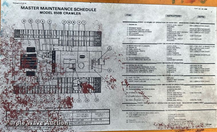 image for item DR5199 1980 Case 850B  dozer