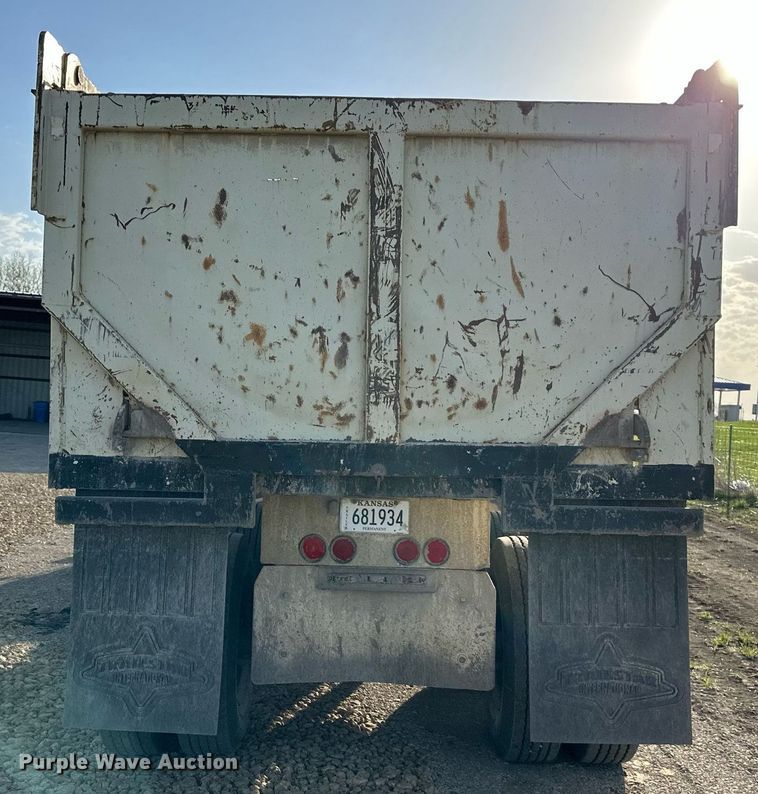 image for item DR5215 1974 Schein  end dump trailer