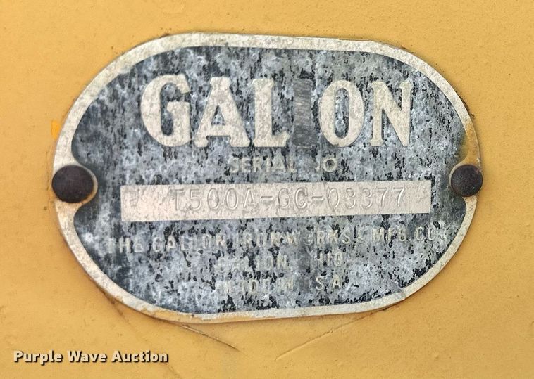 image for item DR5225 1969 Galion T500A  rigid frame motor grader