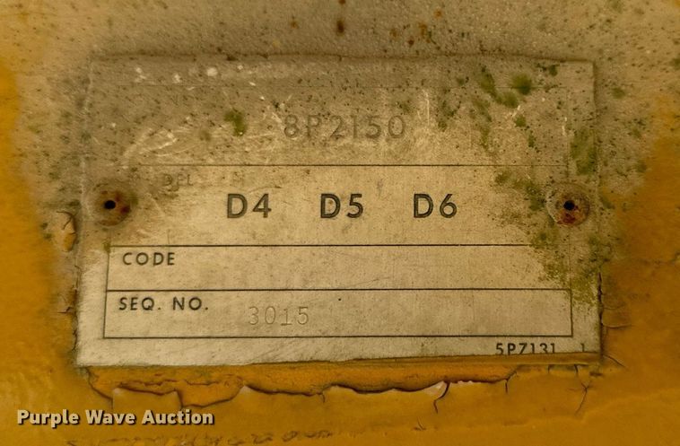 image for item DR5227 1978 Caterpillar D6D  dozer