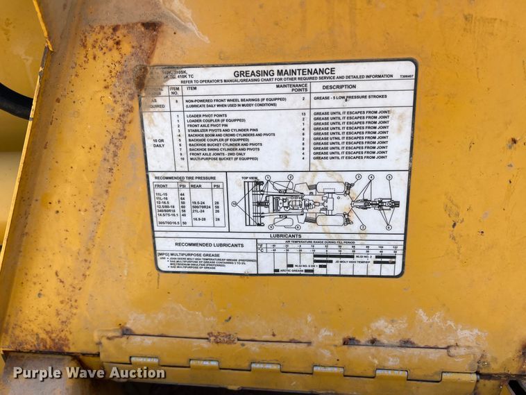 image for item DR5564 2014 John Deere 310K EP  backhoe