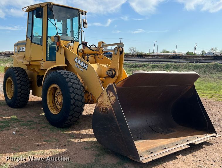 image for item DR5571 2001 John Deere 444H  high lift wheel loader