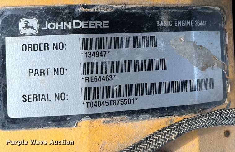 image for item DR5571 2001 John Deere 444H  high lift wheel loader