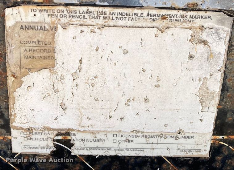 image for item HN9839 2007 PJ  equipment trailer