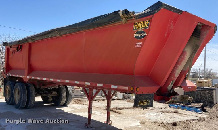 image for item HN9841 2006 Hilbilt 283/16 HD XL  end dump trailer