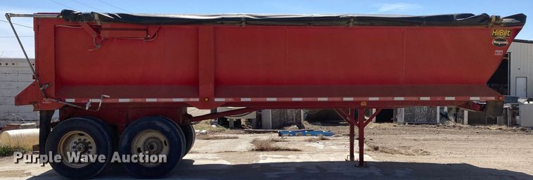 image for item HN9841 2006 Hilbilt 283/16 HD XL  end dump trailer