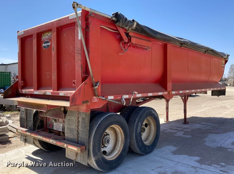 image for item HN9841 2006 Hilbilt 283/16 HD XL  end dump trailer