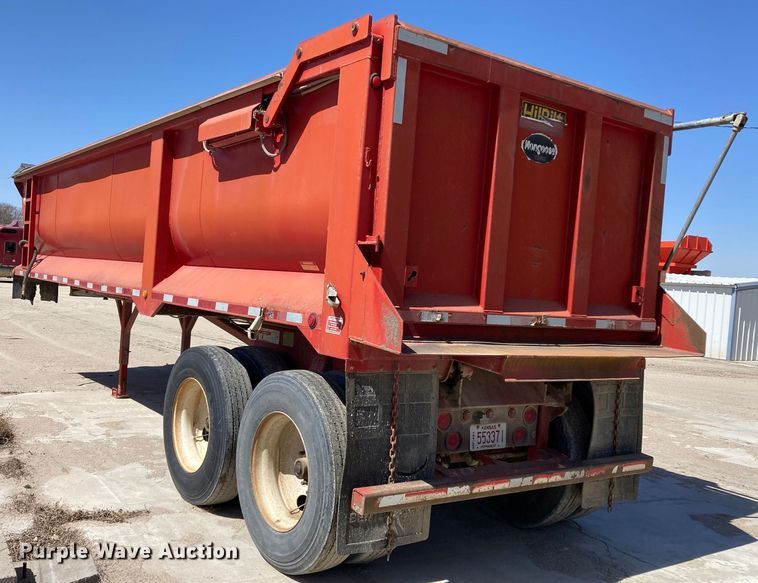image for item HN9841 2006 Hilbilt 283/16 HD XL  end dump trailer