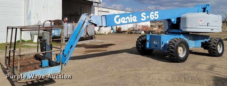 image for item HP9703 1998 Genie S-65  boom lift
